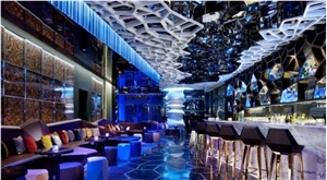 Acrylic Solid Surface Led Lighting Bar Counter High Quality Bar Counter Bar Furniture