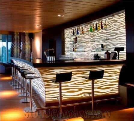 Acrylic Solid Surface Led Lighting Bar Counter High Quality Bar Counter Bar Furniture
