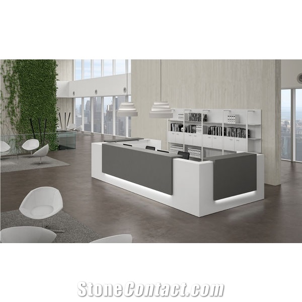 Artificial Stone Reception Counter for Sale