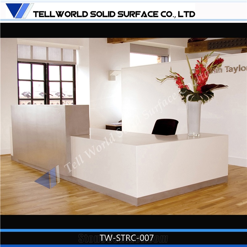 Artificial Stone Reception Counter for Sale