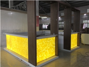 Commercial Bar Counter Furniture Mall Cafee Bar Coutner Design