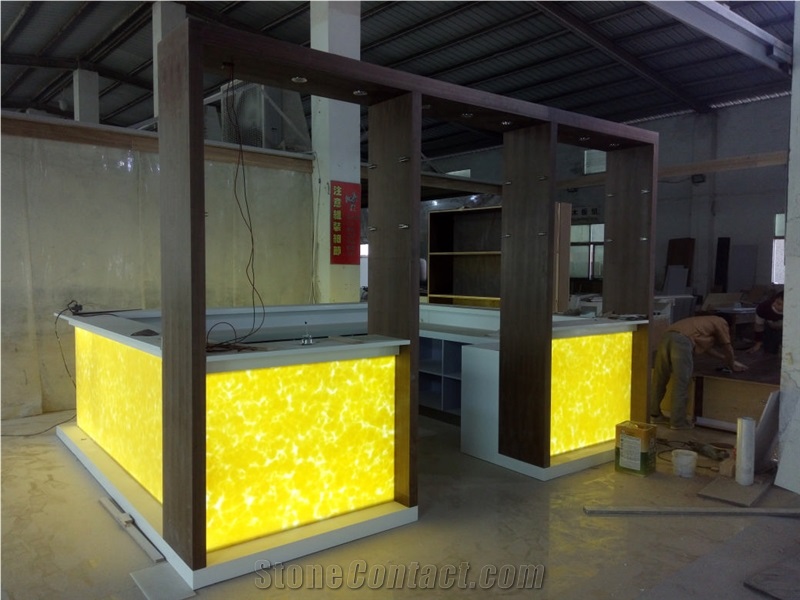Commercial Bar Counter Furniture Mall Cafee Bar Coutner Design