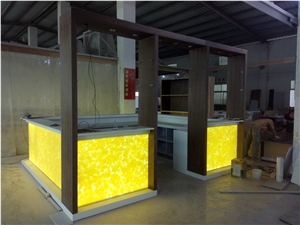 Commercial Bar Counter Furniture Mall Cafee Bar Coutner Design