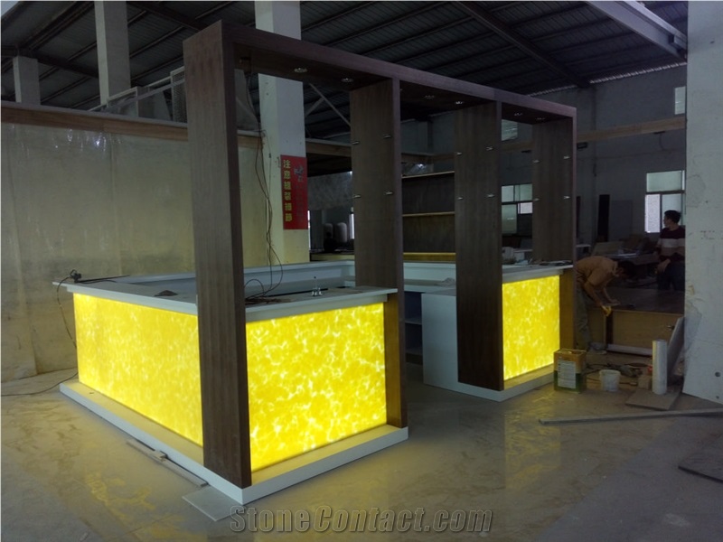 Commercial Bar Counter Furniture Mall Cafee Bar Coutner Design