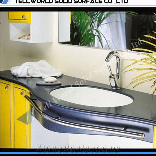 Italian Design Acrylic Solid Surface Washing Basin on Sale