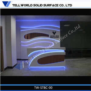 Modern Hotel Design Reception Counter Reception Desk