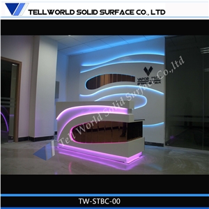 Modern Hotel Design Reception Counter Reception Desk