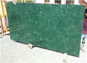 Forest Green Marble Slabs & Tiles, India Green Marble Polished Flooring Tiles, Walling Tiles