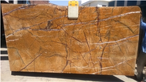 Rainforest Gold Marble, India Yellow Marble Slabs & Tiles