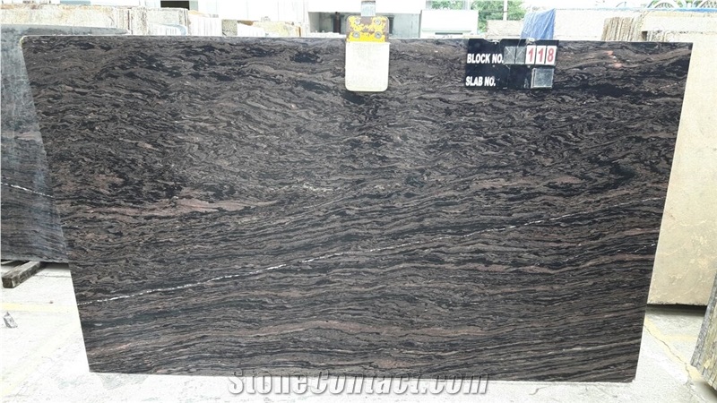Scorpio Brown Marble Slabs & Tiles, India Brown Marble
