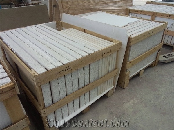 White Sandstone China Factory Stone Tile&Slab,Sawn Cut Misty White Sandstone,White Mist Sandstone for Wall Tile Panelling/ Covering, Flooring Tiles