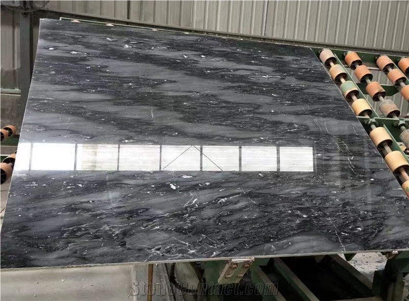 Blue Smoke Marble Slabs & Tiles, Portugal Blue Marble