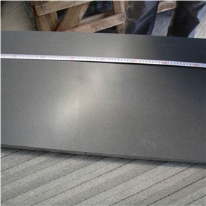 China Black Basalt Quarry Owner Flamed Black Basalt Floor for Outdoor