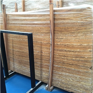 Iran Gold Yellow Travertine Persian Gold Travertine Vein Cut Slab Iran Gold Yellow Travertine Persian Gold Travertine Vein Cut Slab