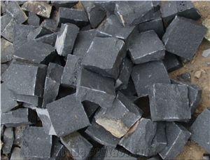 Black Granite Cube Stone,G685 Cube Stone,Zhangpu Black Paving Stone,Black Pavers,Black Cobble Stone