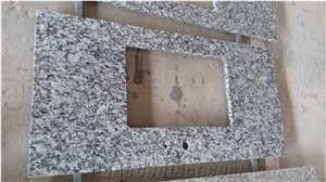Breaking Waves,Spary White,G377 Mengyin Hailang Hua,Mengyin Seawave Flower Granite Countertops for Bench Top,Bath Top,Desk Table Material
