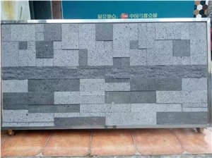 Building Walling Lava Stone Natural Face Culture Stone , Wallstone Lava Basalt , Volcanic Basalt