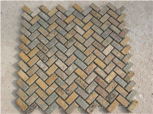 China Brick Mosaic ,Slate Mosaic ,Split Face Mosaic ,Tumbled Mosaic ,Wall Mosaic Pattern
