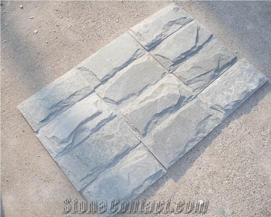 Grey Mushroom, Mushroomed Cladding, Split Face Mushroom Stone, Mushroom Wall, Mushroom Wall Cladding