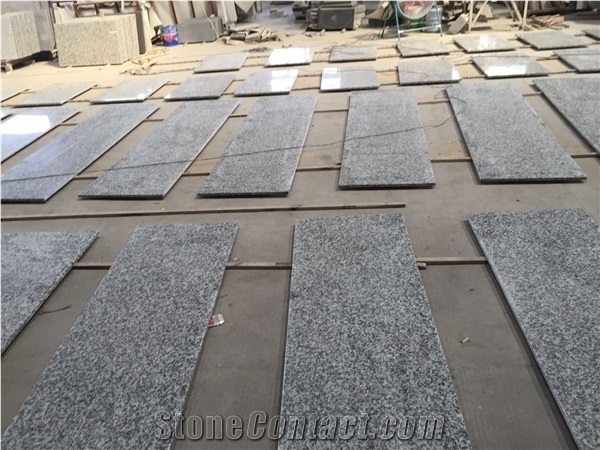 Puning White G439 Grey Granite Countertops, Big White Flower Granite Countertop, Granite Kitchen Countertop, Barry Blue Granite, Big White Flower