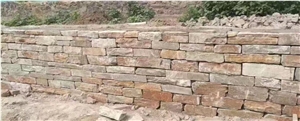 River Rock Stone ,Castle Rock Veneer,Yellow Slate Brick Stacked Stone ,Slate Loose Stone ,Hebei Slate Filed Stone Irregular Shape