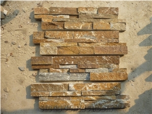 Rough Rusty Quartzite Cultured Stone, Wall Cladding, Stacked Stone Veneer, Corner Stone Rough Rusty Quartzite Cultured Stone, Wall Cladding, Stacked Stone Veneer, Corner Stone