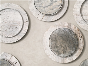 Travertino Bianco Navona Dining Accessories