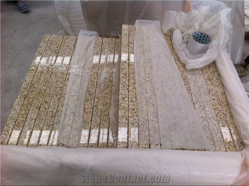 G682 Granite Countertop,Vanity Top,Yellow Fantasy, G682 Yellow Granite Vanity Tops