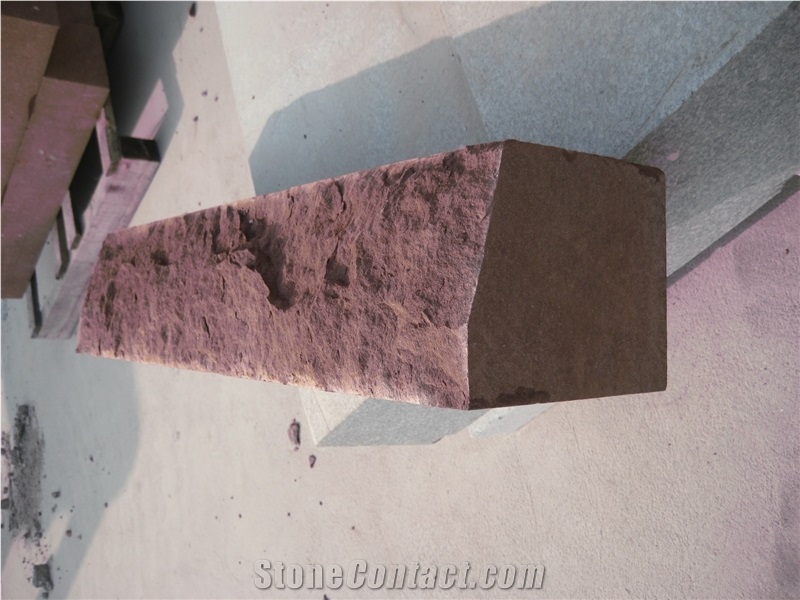 Red Sandstone,Burgundy Sandstone,Red Rocked Surface Sandstone,Red Split Surface Mushroom Sandstone