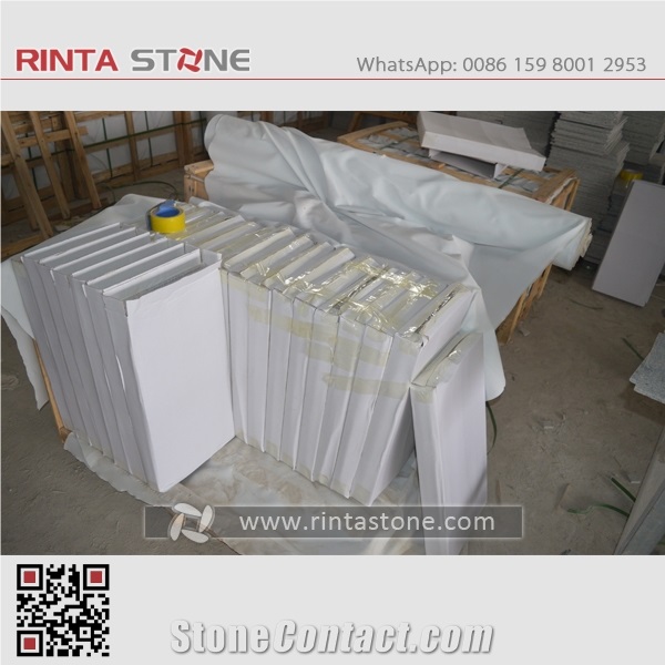 G603 G3503 Granite Slabs Tiles New Bianco Gamma, Bianco Crystal White Royal Light Grey Padang Sesame Cheaper Gray Stone Ice Impala Silverv Bella