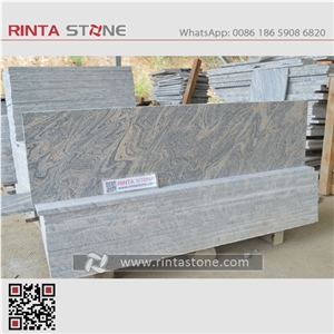 Juprana Pink Granite Stair Step Riser China Multicolour Granite China Wave G261juprana Grey Granite Staircase Stair Thread