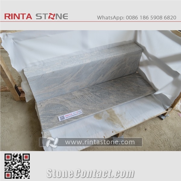 Juprana Pink Granite Stair Step Riser China Multicolour Granite China Wave G261juprana Grey Granite Staircase Stair Thread