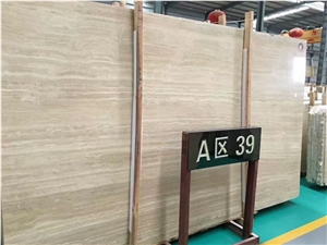 Beige Travertine Slab, Variegation Travertine Tiles Flooring, Floor Pattern Exporter,Travertine Slabs,Classic Vein Cut Travertine