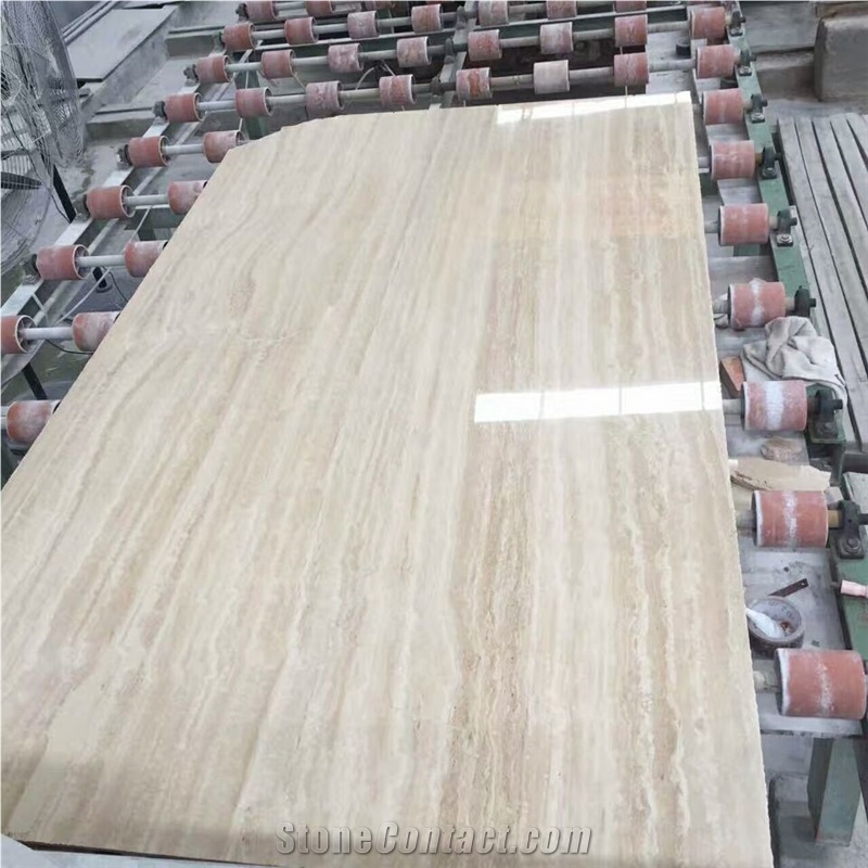 Beige Travertine Slab, Variegation Travertine Tiles Flooring, Floor Pattern Exporter,Travertine Slabs,Classic Vein Cut Travertine
