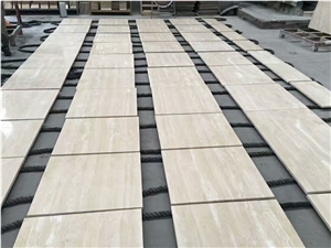 Beige Travertine Slab, Variegation Travertine Tiles Flooring, Floor Pattern Exporter,Travertine Slabs,Classic Vein Cut Travertine