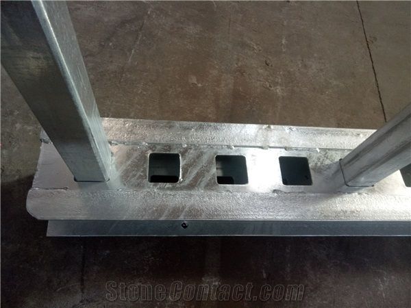 Granite Marble Quartz Stone Bundle Slab Rack the Strongest Galvanized Rack