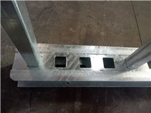 Granite Marble Quartz Stone Bundle Slab Rack the Strongest Galvanized Rack