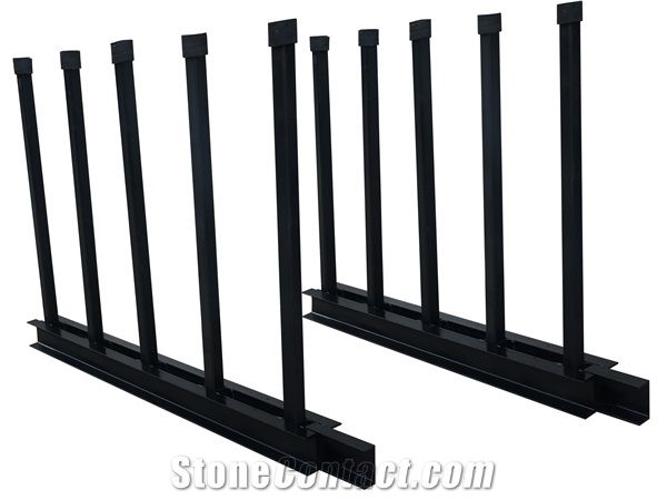 Granite Marble Quartz Stone Slab Storage Steel Rack