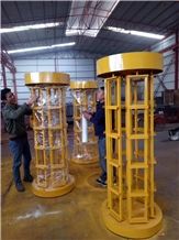 Granite Marble Quartz Stone Tile Samples Display Rack