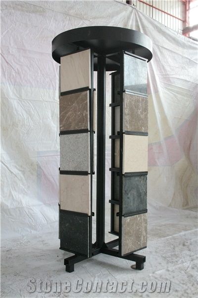 Granite Marble Quartz Stone Tile Samples Display Rack