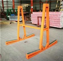 Heavy Duty Granite Marble Quartz Stone Slab Storage Steel a Frame with Cross Bar Heavy Duty Granite Marble Quartz Stone Slab Storage Steel a Frame with Cross Bar