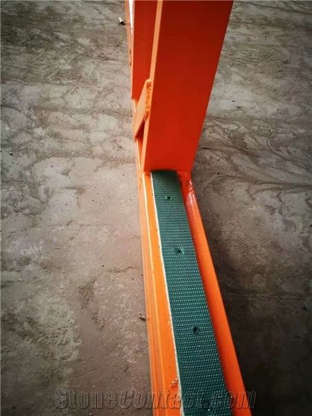 Heavy Duty Granite Marble Quartz Stone Slab Storage Steel a Frame with Cross Bar