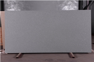 Polished Marble Look Grey Artificial Quartz Stone Slab,Engineered Stone Wall Covering,Slabs for Kitchen Countertop,Bathroom Vanity Top