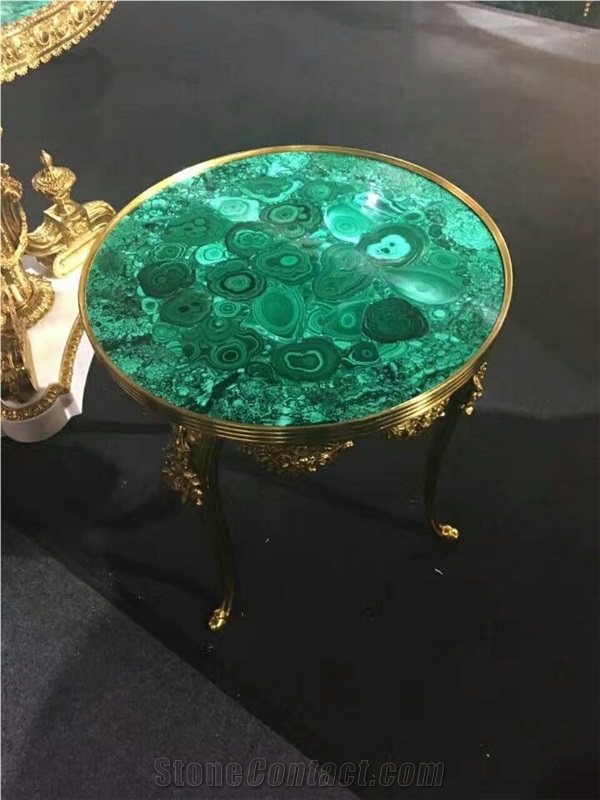 Verde Malachite Semi-Precious Stone Slab