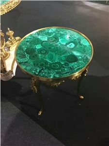 Verde Malachite Semi-Precious Stone Slab
