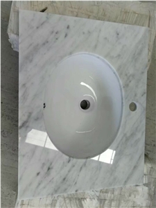 White Brown Marble Bathroom Tops, Bianco Carrara Custom Vanity Tops, Bianco Carrara Bath Countertops, Bianco Carrara Bathroom Vanity Top White Brown Marble Bathroom Tops, Bianco Carrara Custom Vanity Tops, Bianco Carrara Bath Countertops, Bianco Carrara Bathroom Vanity Top