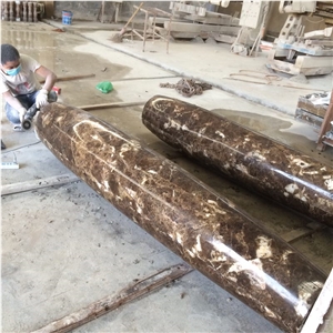 Alustrade and Handrail Set,Marble Pillars,Small Polished Carved Column