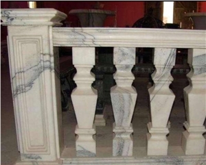 Alustrade and Handrail Set,Marble Pillars,Small Polished Carved Column