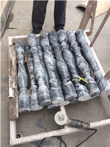Marble Balustrade and Railings,Outdoor Balustrade,Balustrade and Handrail Set,Marble Pillars,Small Polished Carved Column