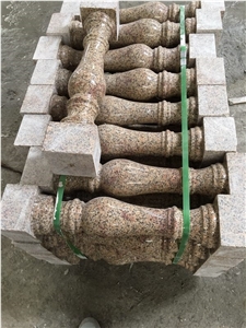 Outdoor Balustrade,Balustrade and Handrail Set,Small Polished Carved Column